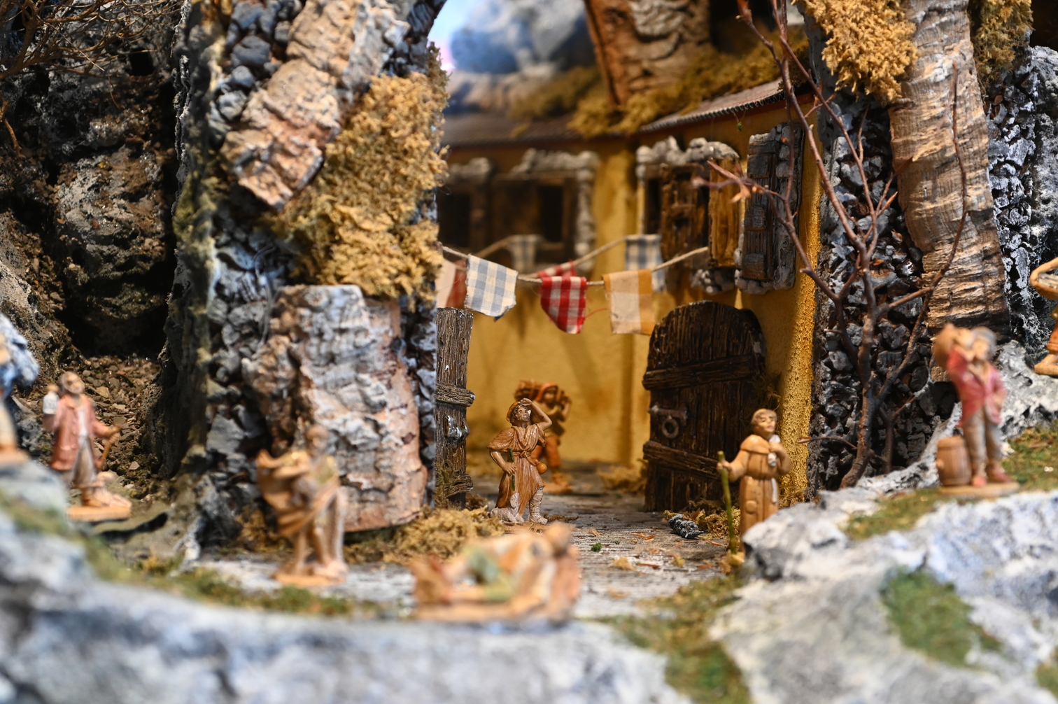 Nativity scenes on display in Lucca